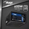 Akyga Classic AK-C1-600 ATX-virtalähde 600 W, 80 PLUS, aktiivinen PFC, 120 mm tuuletin