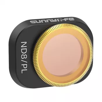 Suodatinsarja Sunnylife DJI Mini 4 Pro -lennokille – harmaasuodattimet ja polarisaatiosuodattimet 4 linssiä (ND8, ND16, ND32, ND64)