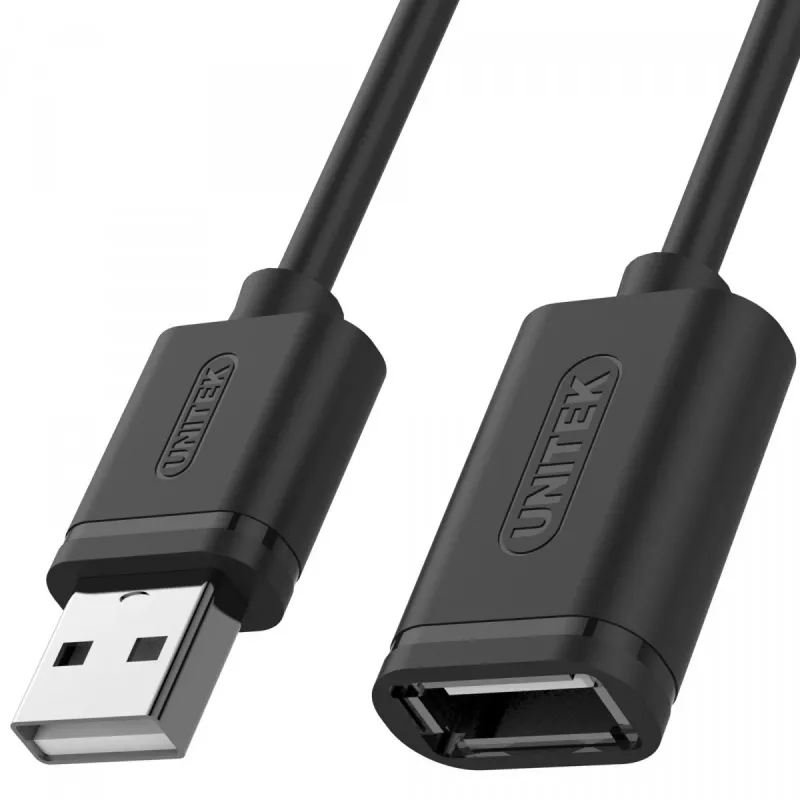 Jatkokaapeli Unitek Y-C428GBK USB 2.0, Am-af