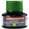 Täyttömuste tussille Edding RBTK 25, vihreä, 25 ml