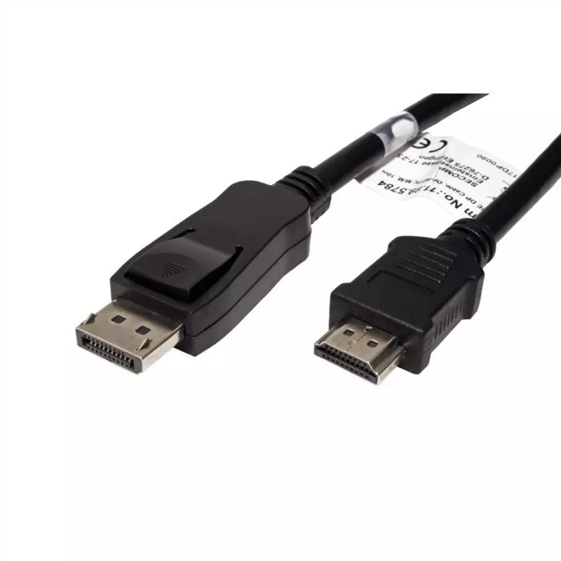 DisplayPort-kaapeli VALUE DP - HDTV M/M 10 m
