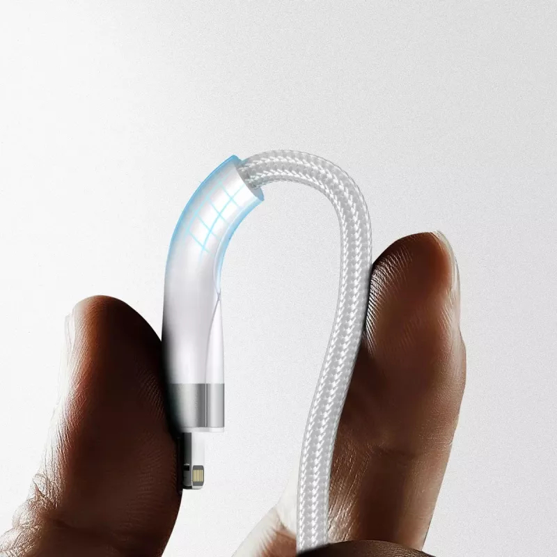 4smarts 541024 USB-kaapeli 1,2 m USB A/USB C USB C/Micro USB-A/Lightning valkoinen (541024)