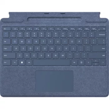 Microsoft Surface Pro näppäimistö DE/AT QWERTZ saksa sininen kosketuslevy