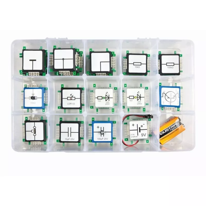 Opetuksellinen Brick-sarja ALLNET BrickRknowledge Basic Set ALL-BRICK-0653 — opetuksellinen rakennussarja, englanninkieliset materiaalit