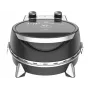 Sähköinen pizzauuni SIMFER MKE0-P — 1100 W, 80–300 °C, 30 minuutin ajastin, irrotettava 33 cm pizzakivi, musta