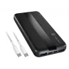 NATEC TREVI SLIM Q V2 litiumpolymeeri (LiPo) 10000 mAh musta