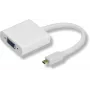 Microconnect HDMIDVGA videokaapelisovitin 0,25 m HDMI tyyppi D (Micro) VGA (D-Sub) valkoinen