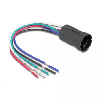 Delock 90792 Pistorasia 19 mm 5-napaiselle painikkeelle tai kytkimelle