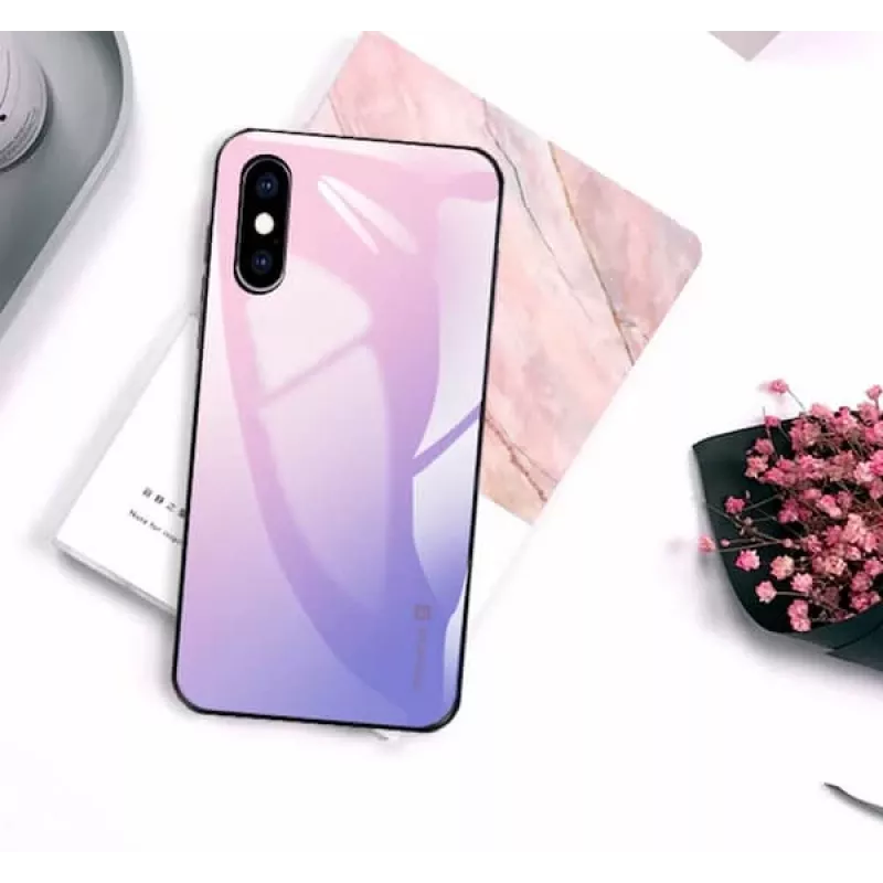 Suojakotelo Evelatus Samsung A20 — Gradient Glass 3, Under Water -muotoilu