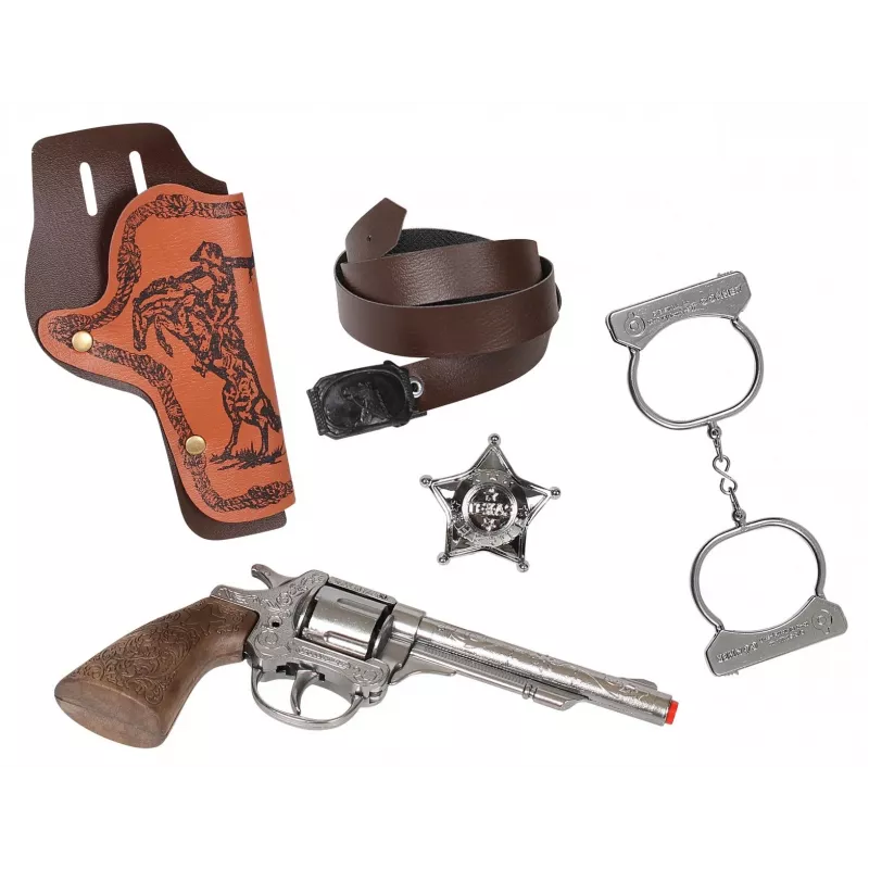 Lelucowboy-setti Gonher malli 239850 – leikkausasusteen lisävaruste lapsille