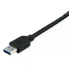 Equip 133346 USB-kaapeli USB 3.2 Gen 1 (3.1 Gen 1) 5 m USB A musta