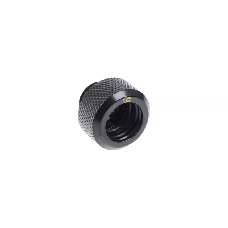 Alphacool 17377 Eiszapfen 13 mm kovaputken liitin G1/4, 6 kpl, musta