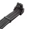 CableMod C-Series Pro -liitäntäkaapeli variantti A 90° 16-pin 4×8-pin PCIe carbon