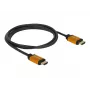 DeLOCK 85728 HDMI-kaapeli 1,5 m Type-A musta kulta