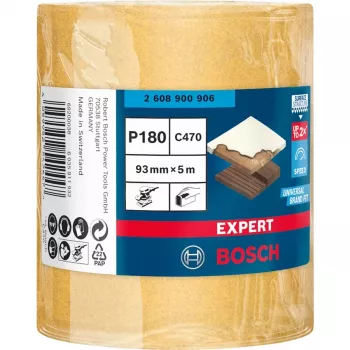 Bosch Expert C470 hiomanauha, hiomanauha, hieno rakeisuus, P180, viimeistely, maalinpoisto, puu, kuivahionta