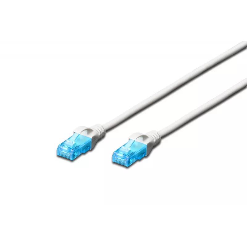 CAT 5e U-UTP -verkkokaapeli 0,5 m valkoinen