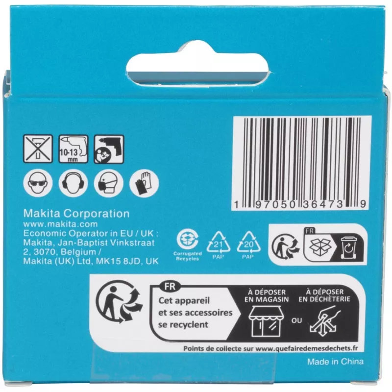 Poranteräsarja Makita E-25410 lasille ja laatoille, 5 kpl