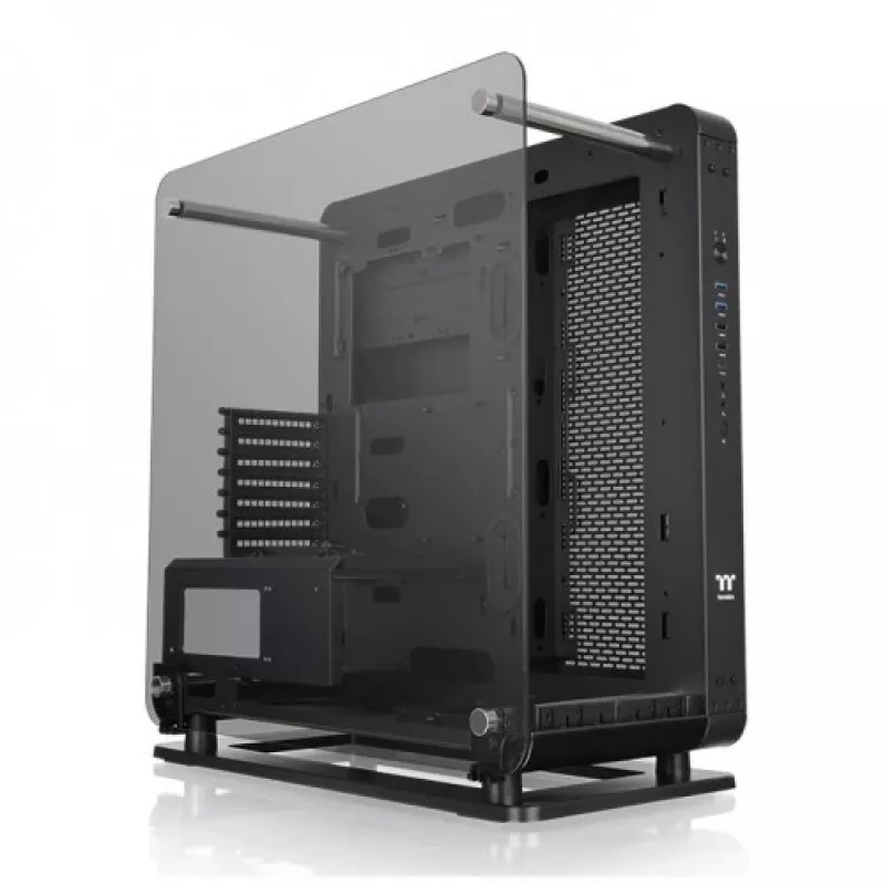 PC-kotelo Thermaltake Core P6 Tempered Glass Midi Tower musta