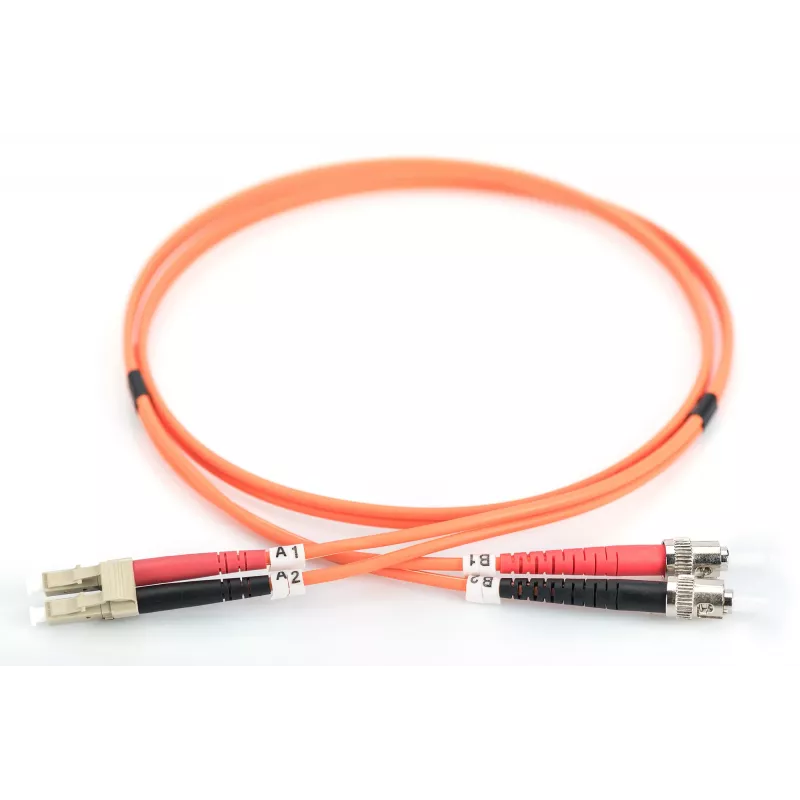 Kuitumultimode-patch-kaapeli - LC - ST - 10 m - I-VH - OM2 - LC - ST