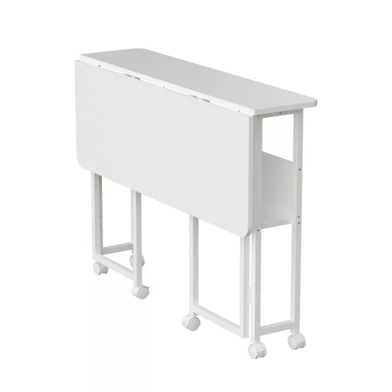 Maclean siirrettävä työpöytä valkoinen MC-126W 50kg