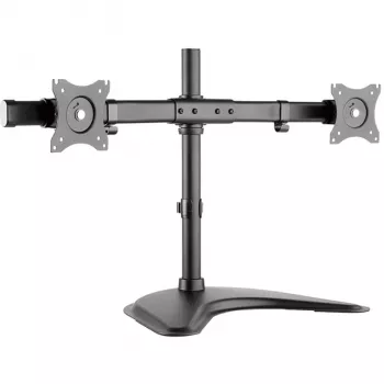 HAGOR HA FS - asennussarja (pöytäteline) - 2 LCD-näytölle - musta - näytön koko: 38-68 cm (15-27)
