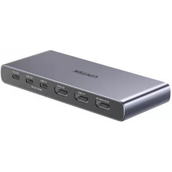 4K HDMI / USB-C -kytkin 4-in-1 lähtö Unitek V1313AGY01-EU