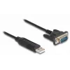 DeLOCK USB 2.0 -sarjaporttisovitin RS-232 50 cm FTDI musta