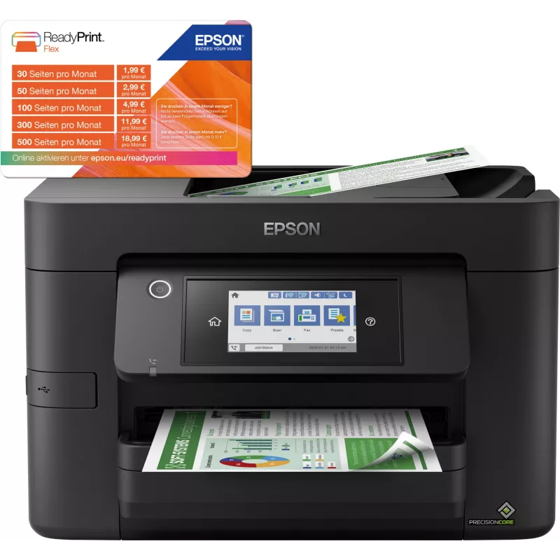 Epson WorkForce Pro WF-4825DWF mustesuihku A4 4800 x 2400 DPI 25 ppm Wi-Fi