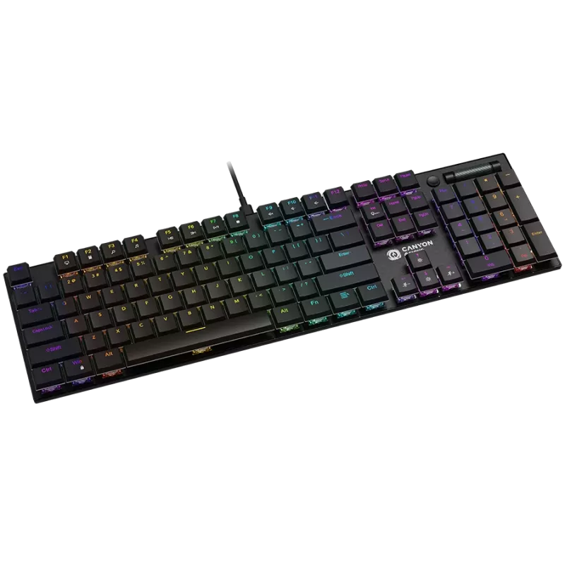 CANYON näppäimistö Cometstrike GK-55 EN/RU johdollinen