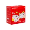 Kulho-sarja OURSSON BS4781RC/DC pyöreä keramiikka 3L valkoinen 2 kpl