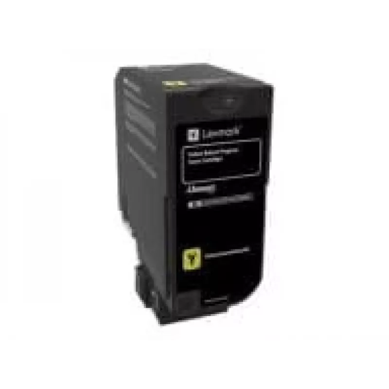 Lexmark 74C20Y0 värikasetti, keltainen, 3000 sivua