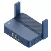 Kannettava reititin Cudy TR3000 AX3000 Wi‑Fi 6, Gigabit Ethernet WAN/LAN, USB-A, ulkoiset antennit, sininen