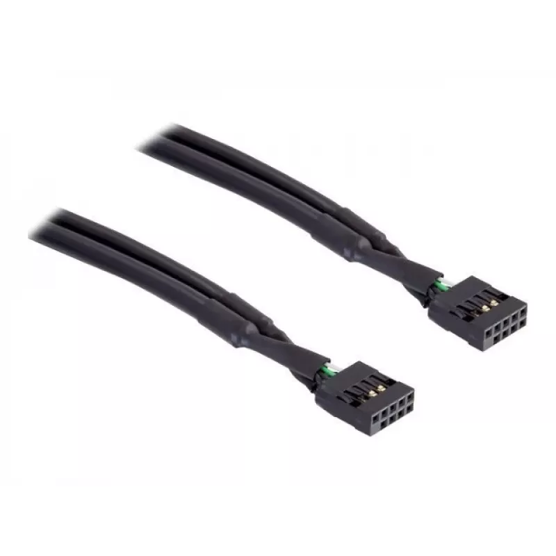 Sisäinen USB-kaapeli DeLOCK 82437 0,5 m 10-Pin naaras