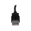 StarTech.com 3 m USB 2.0 A - kulmikas B -kaapeli – M/M, 3 m, USB A, USB B, USB 2.0, musta