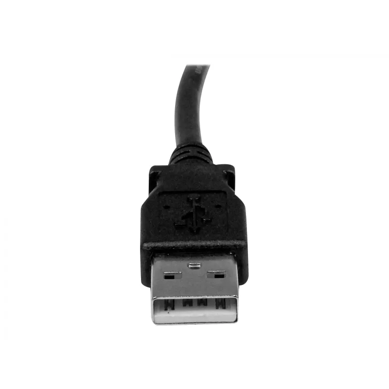 StarTech.com 3 m USB 2.0 A - kulmikas B -kaapeli – M/M, 3 m, USB A, USB B, USB 2.0, musta