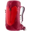 Daypack DEUTER AC Lite 16 cherry-masala — 16 L kevyt, ilmastoitu reppu