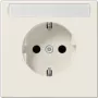 JUNG LS 1520 KINA pistorasia Type-F harmaa (LS1520KINA)