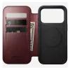 Nomad Modern Leather Folio -puhelinkotelo Apple iPhone 17 Pro, 6,3