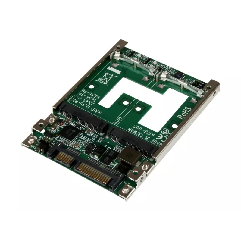 StarTech.com kahden mSATA SSD:n 2,5