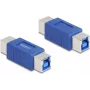 DeLOCK 67228 kaapeliadapteri USB Type-B sininen