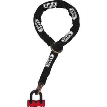 ABUS 59715 polkupyörän lukko musta - punainen 1200 mm ketjulukko (59715)