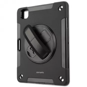 4smarts - takakansi tabletille - kestävä - termoplastinen polyuretaani (TPU) - musta - Apple 10.9 iPad Air (4. sukupolvi) (467841)
