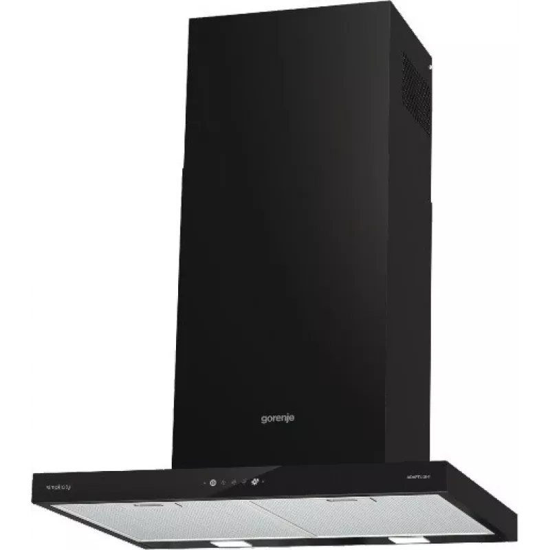 Gorenje WHT6SYB seinäasennus musta 650 m³/h