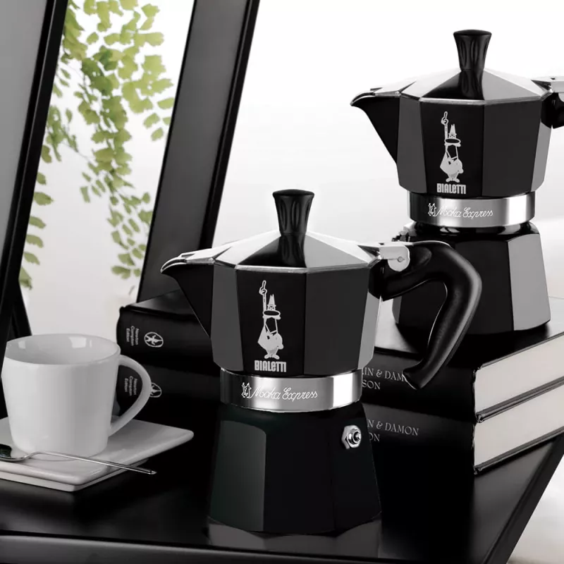 Bialetti Moka Express mokkapannu musta