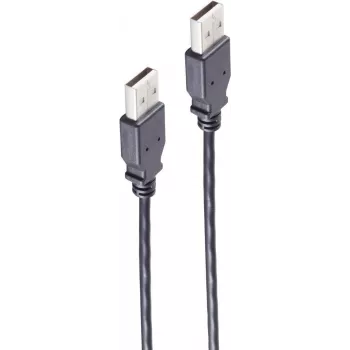shiverpeaks BS13-22015 USB-kaapeli 0,5 m USB 2.0 USB A musta (BS13-22015)