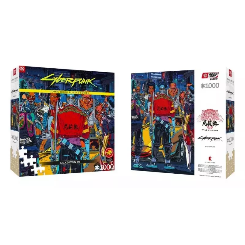 Good Loot sarjakuvapalapeli: Cyberpunk 2077 Kickdown, 1000 palaa