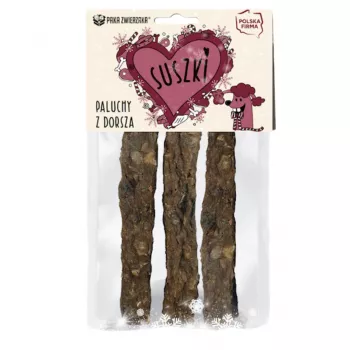Koiran herkku PAKA ZWIERZAKA turskapuikot 60 g – kalaa sisältävä, hypoallergeeninen, viljaton