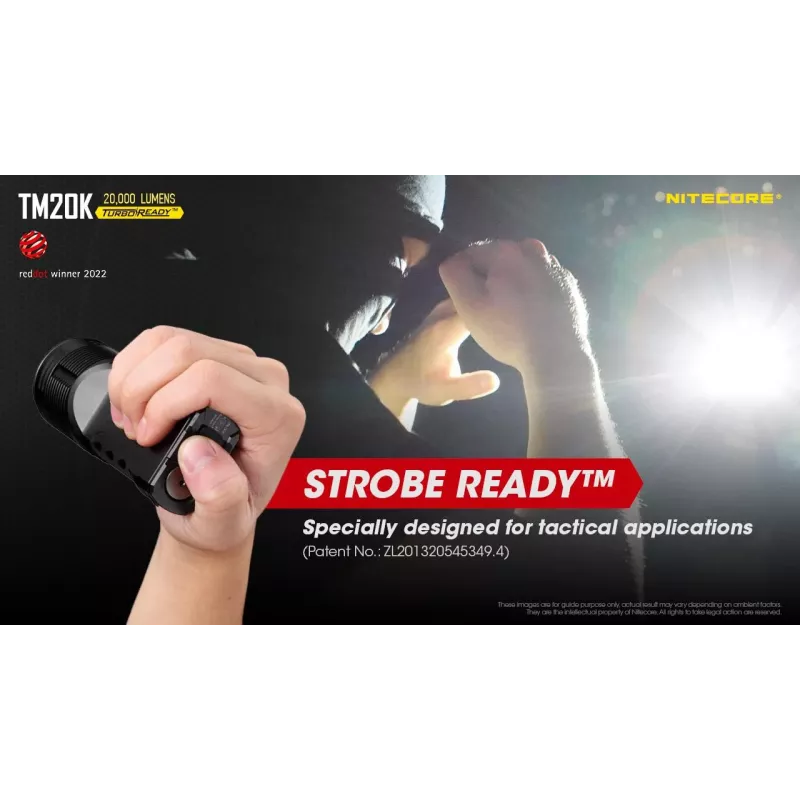 Taskulamppu Tiny Monster SERIES/20000 lumenia TM20K Nitecore