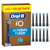 Vaihtoharjaspäät BRAUN Oral-B iO Ultimate Cleaning (10 kpl:n pakkaus)