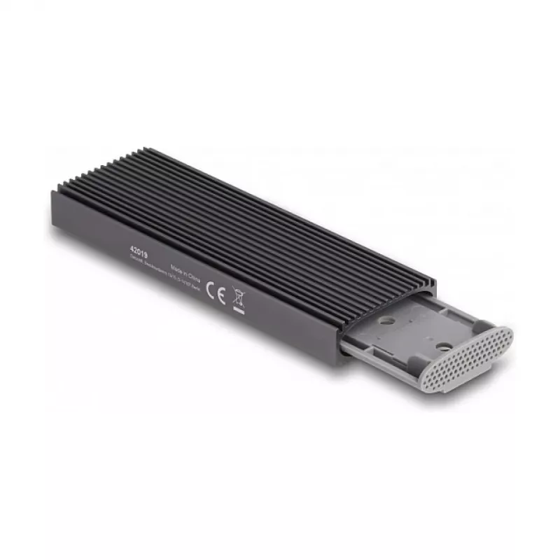 SSD-kotelo DeLOCK ulkoinen USB Type-C -combo-kotelo M.2 NVMe PCIe- tai SATA-SSD-asemalle työkaluitta